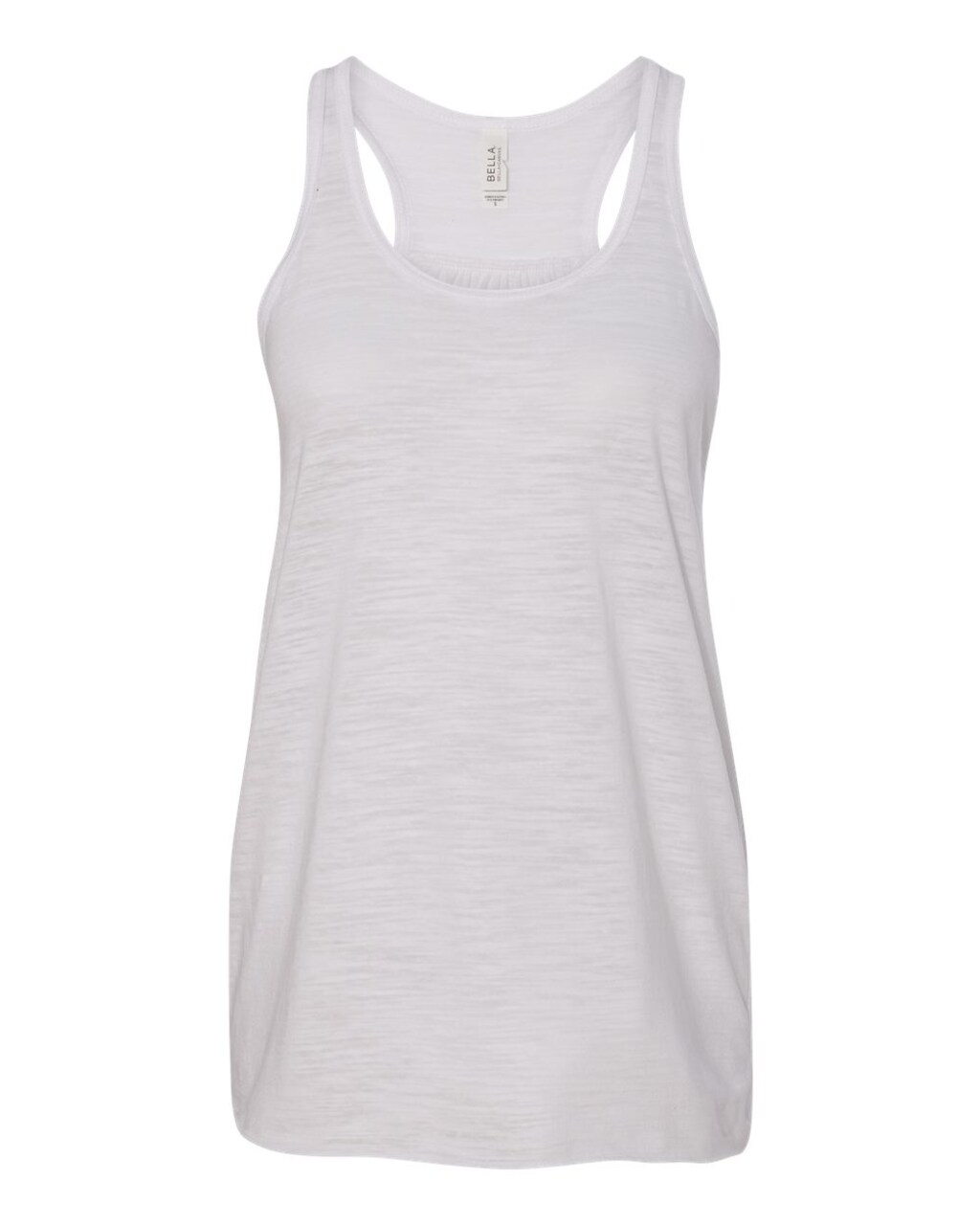 BELLA + CANVAS Women’s Flowy Racerback Sleeveless Tank – Summer Top for Casual Wear